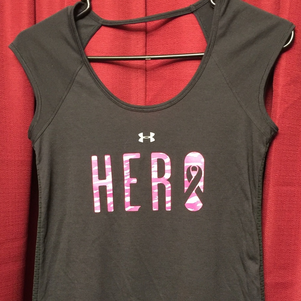 Under Armour Hero Ribbon Black-Shirt